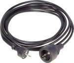 HAWA 1008295 Strom Verlaengerungskabel  16 A Schwar