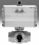 FESTO Kugelhahn-Antriebseinheit VZBA-3/8"-GG-63-T-