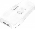 TRU COMPONENTS 98001c411 Schnurschalter  Weiss 2 x
