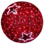 Фигура "Шар" VFS-80 d80см 588LED 58Вт 220В IP54 красн. NEON-NIGHT 506-213