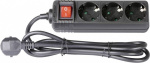Adam Hall 8747S3 Steckdosenleiste mit Schalter 3fa
