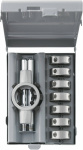 TOOLCRAFT 821397 Schneideisensatz 8teilig HSS metr