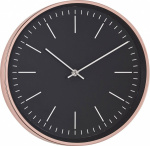 Mebus 18762 Quarz Wanduhr 30.5 cm x 4.5 cm Kupfer