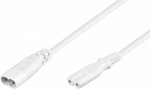 Basetech 437896 Strom Verlaengerungskabel   Weiss 2