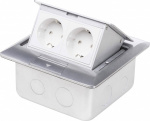 LEDmaxx 105625 2fach Fussboden-Einbausteckdose   IP