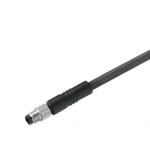 1871701000 Weidmueller Sensor-actuator Cable (assembled) / Sensor-actuator Cable (assembled), One end without connector, M5, No. of poles: 4, Cable length: 10 m, pin, straight