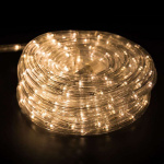 Шнур светодиодный Дюралайт фиксинг круглый 24LED/м тепл. бел. (уп.14м) Neon-Night 121-326-14