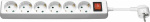 Goobay 38845 Steckdosenleiste mit Schalter 6fach S