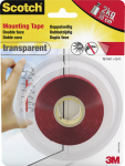 3M Scotch 40041950N Montageband  Transparent (L x