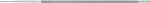 Kettensaegefeile 412 200 x 5,16 Classic 200 mm Pfer