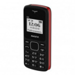 Мобильный телефон Maxvi C23 black-red (2895) 1.44/2Sim/32Mb/черный/красный