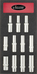 Vigor  V1658 Aussen-Sechskant Zuendkerzeneinsatz-Set