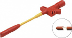 Abgriffklemme Steckanschluss 4 mm CAT III Rot SKS