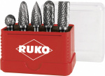 HM-Fraesstifte-Satz 5tlg. RUKO 116005 Kugel-Durchme