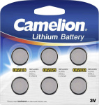 Camelion Knopfzellen-Set Je 2x CR2016, CR2025, CR2