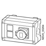 Siemens BVP:034291 Geraetekasten   Lichtgrau   16 A