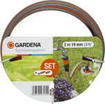 GARDENA 02713-20  Kunststoff Anschlussgarnitur Ste