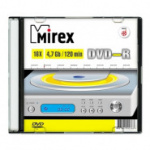 Носители информации Mirex DVD-R 4,7 Гб 16x slim case (UL130003A1S)