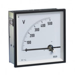 PQ96DIN_400V_Skala0-400V Muller Ziegler Moving-Coil Measuring Instrument for Direct Voltage