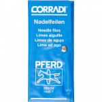 CORRADI-Nadelfeilen-Set 266/14 140 H1 140 mm Pferd