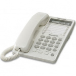 Телефон Panasonic KX-TS2362RUW белый,память 30 ном.,ЖК дисплей