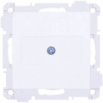 PERA  Abdeckung Blindabdeckung Pera Weiss 2100-121-