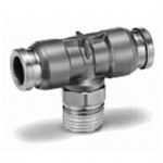KQB2T04-M5 SMC KQB2T, Metal One-touch Fitting, Male Branch Tee