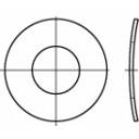 TOOLCRAFT  105879 Federscheiben Innen-Durchmesser: