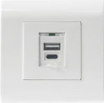 Intellinet 772228 2fach USB-Ladesteckdose   IP20 W