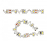 Лента светодиодная зиг-заг ULS-Z01 2835-60LED/м-8мм-IP20-DC12V-9.6Вт/м-3м-DW Uniel 10777