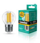 Лампа светодиодная LED12-G45-FL/830/E27 12Вт 220В Camelion 13714