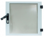 DWRT0967 Schrack Technik Glas-Tür für DW-Schrank 9HE, B600, RAL7035, HZ-Vorbereitung