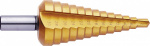 HSS Stufenbohrer  4 - 12 mm TiN Exact 5343 Gesamtl