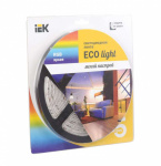 Лента светодиодная ECO LED LSR-3528RGB54-4.8-IP65-12V 5Вт/м (уп.5м) полноцвет. ИЭК LSR1-3-054-65-1-05