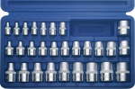 Kunzer  7EP28 Aussen-TORX Steckschluesseleinsatz-Set