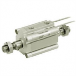 CDQ2KWA63TF-50DZ SMC C(D)Q2KW, Compact Cylinder, Double Acting, Double Rod, Non-rotating Configurator