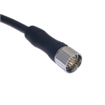 MCVP-19MP-10M Mencom PUR Cable - 18/22 AWG - 150 V - 1/10A / 19 Poles Male Straight Plug 10 m