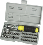 Brueder Mannesmann  29041 Bit-Set 41teilig T-Profil