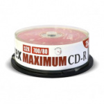 Носители информации Mirex CD-R MAXIMUM 52x cake box 25 (UL120052A8M)