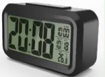 Mebus 42435 Quarz Wecker Schwarz