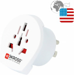 Skross 1.500221-E Reiseadapter  CA W to USA