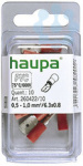 Штекер плоский изол. 0.25-1.5/6.3х0.8 (уп.10шт) HAUPA 260422/10