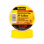 Изолента ПВХ 19мм (рул.20м) Scotch 35 жел. 3М 7000031671