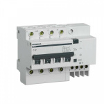 Выключатель автоматический дифференциального тока 4п 32А 300мА АД14 GENERICA ИЭК MAD15-4-032-C-300
