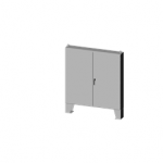 SCE-727210ULP Saginaw 2DR LP Enclosure / ANSI-61 gray powder coating inside and out. Optional sub-panels are powder coated white.