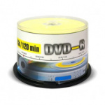 Носители информации Mirex DVD-R 4,7 Гб 16x cake box 50 (UL130003A1B)