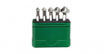 Wiha 79186 B5 28027 Kegelsenker-Set 5teilig 6.3 mm