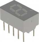 Broadcom 7-Segment-Anzeige Gelb  7.62 mm 2.2 V Zif