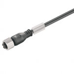 1939411000 Weidmueller Sensor-actuator Cable (assembled) / Sensor-actuator Cable (assembled), One end without connector, M12, No. of poles: 3, Cable length: 10 m, Female socket, straight
