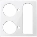 Merten   Abdeckung System M Polarweiss 447919